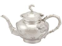 Chinese Export Silver Three Piece Tea Service - Antique Circa 1900 (11 of 15) Chinese Export Silver Three Piece Tea Service - Antique Circa 1900 (11 of 15)