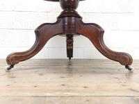 Victorian Mahogany Circular Snap Top Table (5 of 10) Victorian Mahogany Circular Snap Top Table (5 of 10)