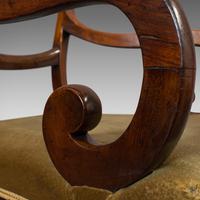 Antique Serpentine Armchair, English, Mahogany, Elbow Seat, Regency c.1820 (9 of 11) Antique Serpentine Armchair, English, Mahogany, Elbow Seat, Regency c.1820 (9 of 11)