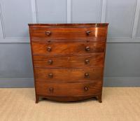George IV Large Mahogany Bow Chest of Drawers (5 of 20) George IV Large Mahogany Bow Chest of Drawers (5 of 20)