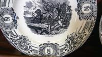 Napolean Bonaparte Interest, Pair of Transfer Printed Antique Pottery Plates (3 of 4) Napolean Bonaparte Interest, Pair of Transfer Printed Antique Pottery Plates (3 of 4)