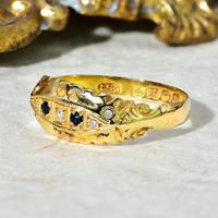 The Antique 1919 Sapphire & Diamond Ring (2 of 5) The Antique 1919 Sapphire & Diamond Ring (2 of 5)