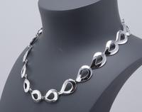 Danish Sterling Silver Necklace. 1970s. By Randers Silver (3 of 4) Danish Sterling Silver Necklace. 1970s. By Randers Silver (3 of 4)