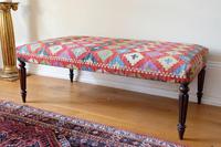 Large Antique Afghan Kelim Foot Stool (3 of 11) Large Antique Afghan Kelim Foot Stool (3 of 11)