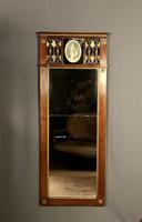 Superb early Austrian mahogany Biedermeier trumeau mirror (2 of 13) Superb early Austrian mahogany Biedermeier trumeau mirror (2 of 13)