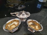 Very Stylish Art Nouveau HM Silver Three Piece Cruet Set Birmingham 1899 (10 of 13) Very Stylish Art Nouveau HM Silver Three Piece Cruet Set Birmingham 1899 (10 of 13)