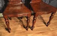 Pair of Victorian Mahogany Hall Chairs 318 (9 of 14) Pair of Victorian Mahogany Hall Chairs 318 (9 of 14)
