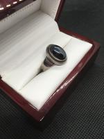 Georg Jensen Sterling Silver Ring with Hematite (5 of 5) Georg Jensen Sterling Silver Ring with Hematite (5 of 5)