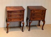 Pair of Mahogany Bedside Cabinets (2 of 10) Pair of Mahogany Bedside Cabinets (2 of 10)