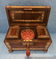 Regency Rosewood Twin Canister Tea Caddy (12 of 23) Regency Rosewood Twin Canister Tea Caddy (12 of 23)
