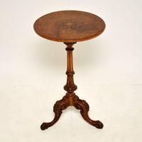 Antique Victorian Inlaid Walnut Occasional Table (2 of 9) Antique Victorian Inlaid Walnut Occasional Table (2 of 9)
