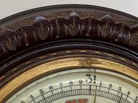Antique Round Aneroid Wall Barometer (4 of 4) Antique Round Aneroid Wall Barometer (4 of 4)
