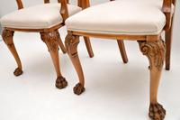 Pair of Antique Walnut Queen Anne Style Carver Armchairs (6 of 10) Pair of Antique Walnut Queen Anne Style Carver Armchairs (6 of 10)