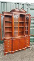 Mahogany Breakfront Bookcase (6 of 8) Mahogany Breakfront Bookcase (6 of 8)