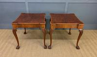 Pair of Burr Walnut Tea Tables (15 of 21) Pair of Burr Walnut Tea Tables (15 of 21)