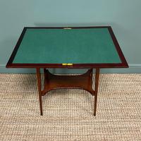 High Quality Edwardian Inlaid Antique Card Table (3 of 6) High Quality Edwardian Inlaid Antique Card Table (3 of 6)
