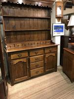 Oak open rack dresser with cupboard and draw base (3 of 14) Oak open rack dresser with cupboard and draw base (3 of 14)