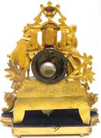Stunning Quality French Mantel Clock Lady & Lord Figural Mantle Clock. (4 of 9) Stunning Quality French Mantel Clock Lady & Lord Figural Mantle Clock. (4 of 9)