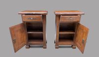 Pair of Oak Bedside Tables / Cupboards (3 of 4) Pair of Oak Bedside Tables / Cupboards (3 of 4)