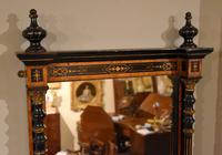 Mid 19th Century Pier Mirror Ebonized Gilded (3 of 4) Mid 19th Century Pier Mirror Ebonized Gilded (3 of 4)