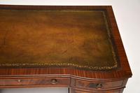 Antique Mahogany Leather Top Pedestal Desk (9 of 11) Antique Mahogany Leather Top Pedestal Desk (9 of 11)