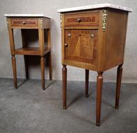 Pair of French Inlaid Mahogany Bedside Cupboards / Night Stands (2 of 14) Pair of French Inlaid Mahogany Bedside Cupboards / Night Stands (2 of 14)