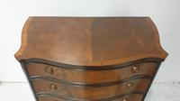 Serpentine Mahogany Chest of Four Drawers (5 of 7) Serpentine Mahogany Chest of Four Drawers (5 of 7)