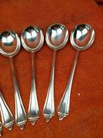 6 x Vintage Sterling Silver Hallmarked Large Soup Spoons 1940 A E Poston & Co Ltd 408g (4 of 7) 6 x Vintage Sterling Silver Hallmarked Large Soup Spoons 1940 A E Poston & Co Ltd 408g (4 of 7)