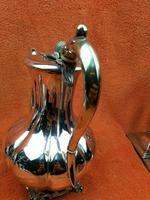 Antique Pumpkin Shaped Silver Plated Coffee Water Tea Pot c.1830 (6 of 13) Antique Pumpkin Shaped Silver Plated Coffee Water Tea Pot c.1830 (6 of 13)