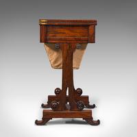 Antique Fold Over Games Table, English, Rosewood, Chess, Cards, Regency c.1820 (3 of 12) Antique Fold Over Games Table, English, Rosewood, Chess, Cards, Regency c.1820 (3 of 12)