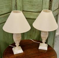 Pair of Art Deco Marble Table Lamps (5 of 5) Pair of Art Deco Marble Table Lamps (5 of 5)