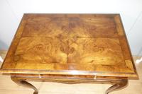 Walnut Two Drawer Writing Table (8 of 8) Walnut Two Drawer Writing Table (8 of 8)