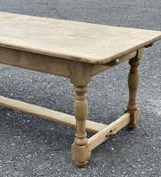 Large French Bleached Oak Farmhouse Table with Extensions (8 of 26) Large French Bleached Oak Farmhouse Table with Extensions (8 of 26)