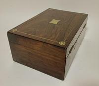 Victorian Rosewood Inlaid Vanity Box (14 of 14) Victorian Rosewood Inlaid Vanity Box (14 of 14)