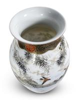 Meiji Period Kutani Vase Decorated with Water Birds (4 of 5) Meiji Period Kutani Vase Decorated with Water Birds (4 of 5)