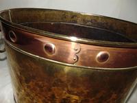 Victorian Copper & Brass Log Bin (5 of 5) Victorian Copper & Brass Log Bin (5 of 5)