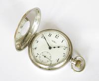 Antique Silver Waltham Traveler Half Hunter Pocket Watch (3 of 6) Antique Silver Waltham Traveler Half Hunter Pocket Watch (3 of 6)