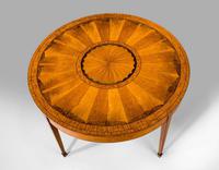 19th Century Satinwood Circular Centre Table (5 of 5) 19th Century Satinwood Circular Centre Table (5 of 5)