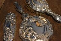Fine Art Nouveau silver dressing table set (5 of 11) Fine Art Nouveau silver dressing table set (5 of 11)