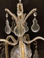 One Light Small Antique Italian Beaded Chandelier (2 of 11) One Light Small Antique Italian Beaded Chandelier (2 of 11)