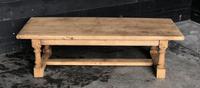 Antique Bleached Oak Coffee Table (8 of 9) Antique Bleached Oak Coffee Table (8 of 9)