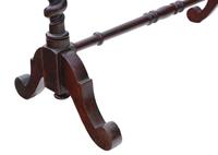 Mahogany towel rail stand Victorian C1870 (2 of 4) Mahogany towel rail stand Victorian C1870 (2 of 4)