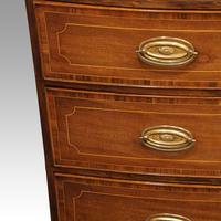 Regency Inlaid Bow Fronted Chest (5 of 10) Regency Inlaid Bow Fronted Chest (5 of 10)