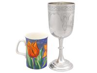 Sterling Silver Goblet by Charles Stuart Harris - Antique Victorian 1889 (9 of 9) Sterling Silver Goblet by Charles Stuart Harris - Antique Victorian 1889 (9 of 9)