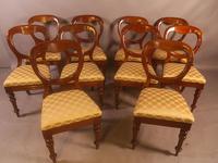 Set of 10 Victorian Mahogany Balloon Back Dining Chairs (3 of 12) Set of 10 Victorian Mahogany Balloon Back Dining Chairs (3 of 12)