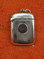 Antique Sterling Silver Hallmarked Vesta Case (2 of 12) Antique Sterling Silver Hallmarked Vesta Case (2 of 12)