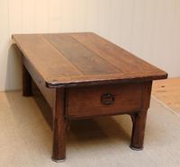 Substantial Early 19th Century French Oak Low Table (5 of 9) Substantial Early 19th Century French Oak Low Table (5 of 9)