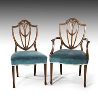 Most Attractive Set of 8 Early 20th Century Hepplewhite Chairs of Classical Form (3 of 5) Most Attractive Set of 8 Early 20th Century Hepplewhite Chairs of Classical Form (3 of 5)