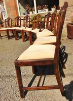 Set of 8 Hepplewhite Style Mahogany Dining Chairs (7 of 12) Set of 8 Hepplewhite Style Mahogany Dining Chairs (7 of 12)