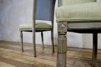 Pair of French Painted Louis XVI Style Side Chairs (7 of 12) Pair of French Painted Louis XVI Style Side Chairs (7 of 12)